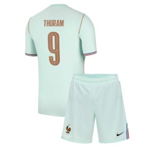 Frankreich Marcus Thuram #9 Auswärtstrikot Kinder WM 2026 Fußball trikotsatz