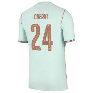 Frankreich Rayan Cherki #24 Auswärtstrikot WM 2026 Fußballtrikots