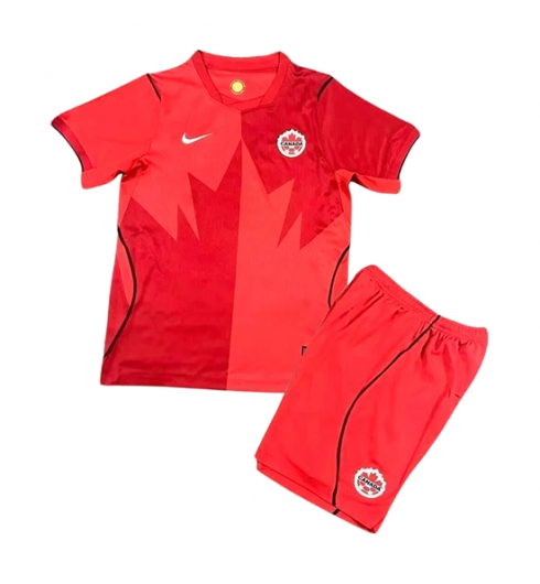Kanada Heimtrikot Kinder WM 2026 Fußball trikotsatz 2 Kanada Heimtrikot Kinder WM 2026 Fußball trikotsatz 2