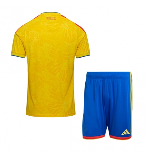 Kolumbien Heimtrikot Kinder WM 2026 Fußball trikotsatz 3 Kolumbien Heimtrikot Kinder WM 2026 Fußball trikotsatz 3