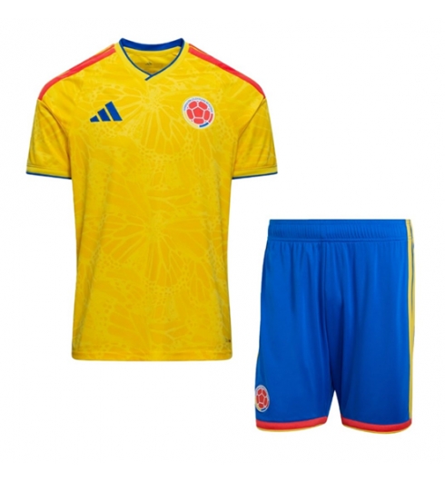 Kolumbien Heimtrikot Kinder WM 2026 Fußball trikotsatz 2 Kolumbien Heimtrikot Kinder WM 2026 Fußball trikotsatz 2