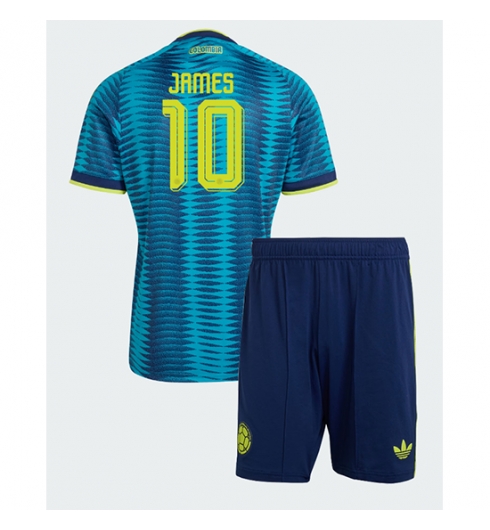 Kolumbien James Rodriguez #10 Auswärtstrikot Kinder WM 2026 Fußball trikotsatz 2 Kolumbien James Rodriguez #10 Auswärtstrikot Kinder WM 2026 Fußball trikotsatz 2
