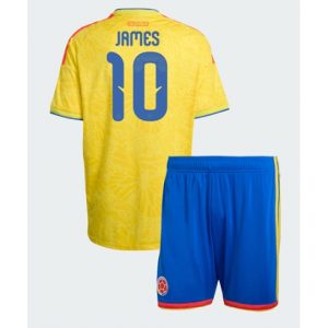 Kolumbien James Rodriguez #10 Heimtrikot Kinder WM 2026 Fußball trikotsatz