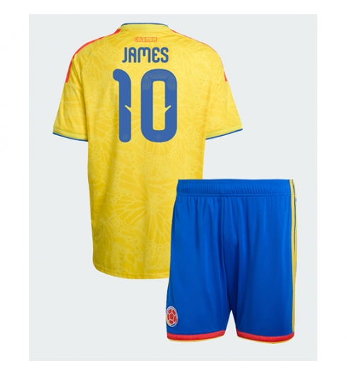 Kolumbien James Rodriguez #10 Heimtrikot Kinder WM 2026 Fußball trikotsatz 2 Kolumbien James Rodriguez #10 Heimtrikot Kinder WM 2026 Fußball trikotsatz 2