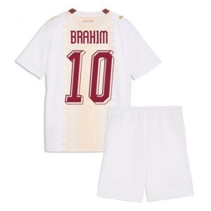 Marokko Brahim Diaz #10 Auswärtstrikot Kinder WM 2026 Fußball trikotsatz