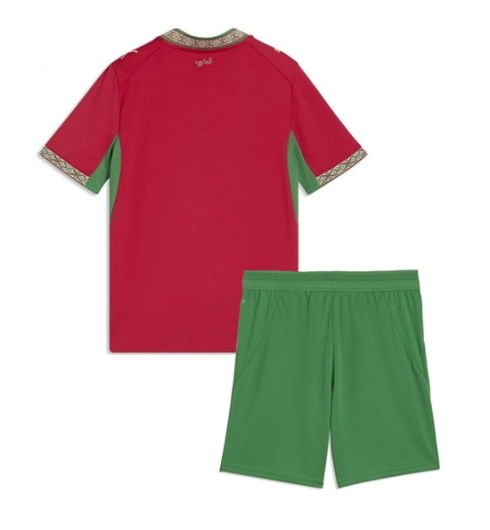 Marokko Heimtrikot Kinder WM 2026 Fußball trikotsatz 3 Marokko Heimtrikot Kinder WM 2026 Fußball trikotsatz 3