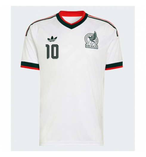 Mexiko Alexis Vega #10 Auswärtstrikot WM 2026 Fußballtrikots 3 Mexiko Alexis Vega #10 Auswärtstrikot WM 2026 Fußballtrikots 3