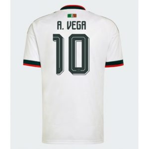 Mexiko Alexis Vega #10 Auswärtstrikot WM 2026 Fußballtrikots