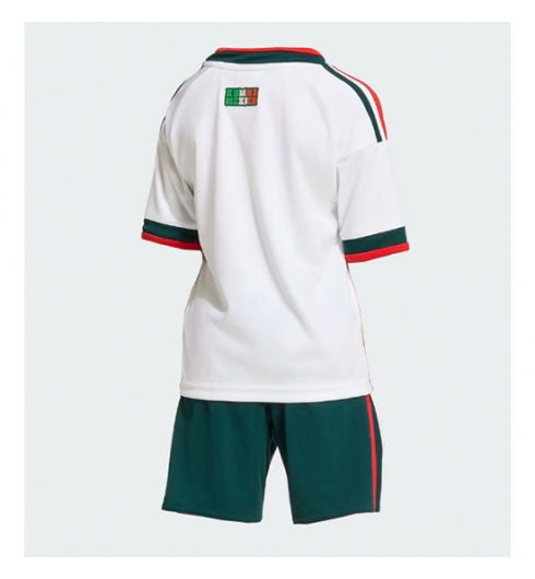 Mexiko Auswärtstrikot Kinder WM 2026 Fußball trikotsatz 3 Mexiko Auswärtstrikot Kinder WM 2026 Fußball trikotsatz 3