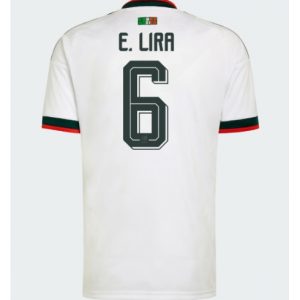 Mexiko Erik Lira #6 Auswärtstrikot WM 2026 Fußballtrikots