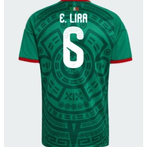 Mexiko Erik Lira #6 Heimtrikot WM 2026 Fußballtrikots