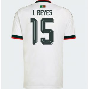 Mexiko Israel Reyes #15 Auswärtstrikot WM 2026 Fußballtrikots