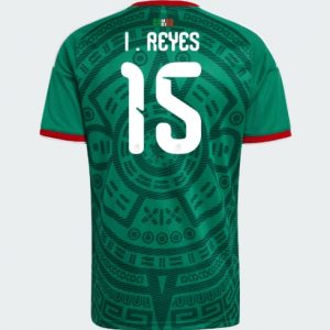 Mexiko Israel Reyes #15 Heimtrikot WM 2026 Fußballtrikots