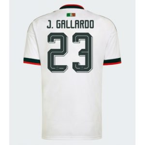 Mexiko Jesus Gallardo #23 Auswärtstrikot WM 2026 Fußballtrikots