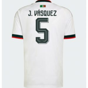 Mexiko Johan Vasquez #5 Auswärtstrikot WM 2026 Fußballtrikots