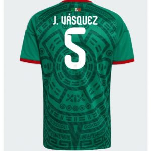 Mexiko Johan Vasquez #5 Heimtrikot WM 2026 Fußballtrikots