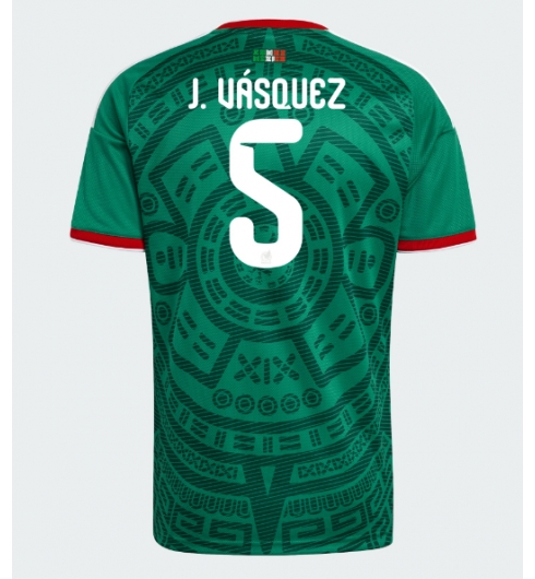Mexiko Johan Vasquez #5 Heimtrikot WM 2026 Fußballtrikots 2 Mexiko Johan Vasquez #5 Heimtrikot WM 2026 Fußballtrikots 2