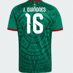 Mexiko Julian Quinones #16 Heimtrikot WM 2026 Fußballtrikots