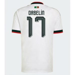 Mexiko Orbelin Pineda #17 Auswärtstrikot WM 2026 Fußballtrikots