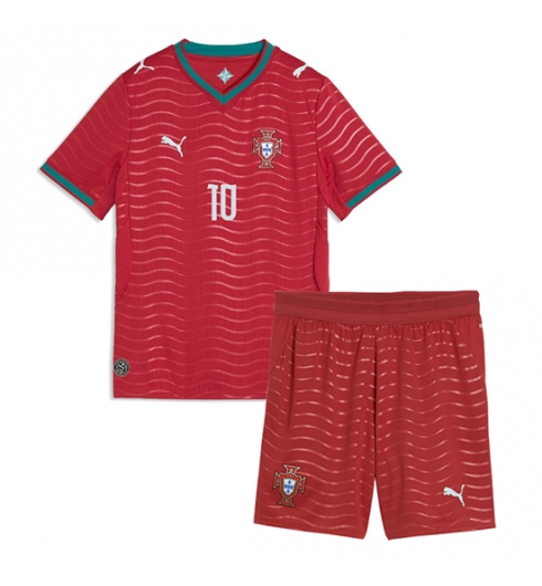 Portugal Bernardo Silva #10 Heimtrikot Kinder WM 2026 Fußball trikotsatz 3 Portugal Bernardo Silva #10 Heimtrikot Kinder WM 2026 Fußball trikotsatz 3