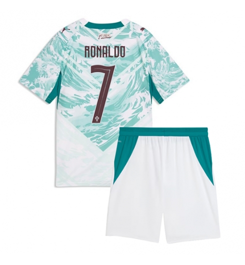 Portugal Cristiano Ronaldo #7 Auswärtstrikot Kinder WM 2026 Fußball trikotsatz 2 Portugal Cristiano Ronaldo #7 Auswärtstrikot Kinder WM 2026 Fußball trikotsatz 2