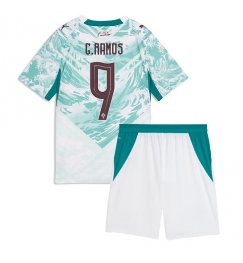 Portugal Goncalo Ramos #9 Auswärtstrikot Kinder WM 2026 Fußball trikotsatz 2 Portugal Goncalo Ramos #9 Auswärtstrikot Kinder WM 2026 Fußball trikotsatz 2
