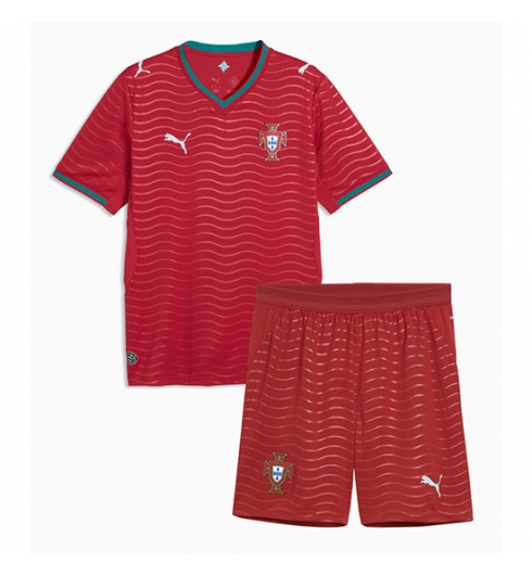 Portugal Heimtrikot Kinder WM 2026 Fußball trikotsatz 2 Portugal Heimtrikot Kinder WM 2026 Fußball trikotsatz 2
