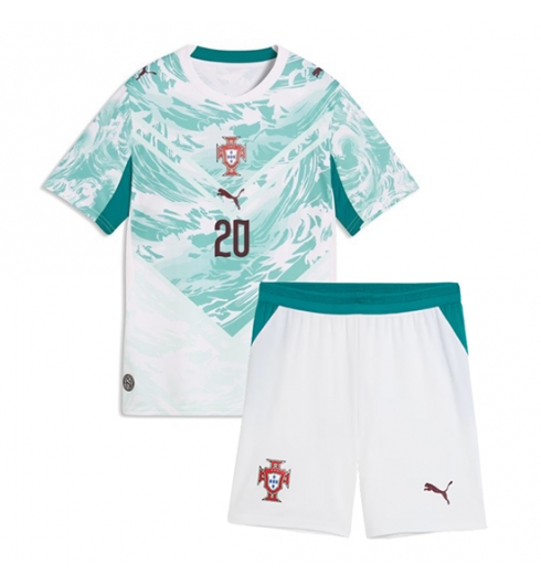 Portugal Joao Cancelo #20 Auswärtstrikot Kinder WM 2026 Fußball trikotsatz 3 Portugal Joao Cancelo #20 Auswärtstrikot Kinder WM 2026 Fußball trikotsatz 3