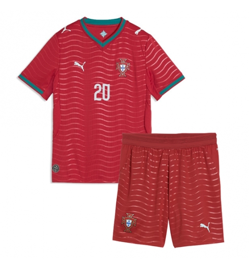 Portugal Joao Cancelo #20 Heimtrikot Kinder WM 2026 Fußball trikotsatz 3 Portugal Joao Cancelo #20 Heimtrikot Kinder WM 2026 Fußball trikotsatz 3