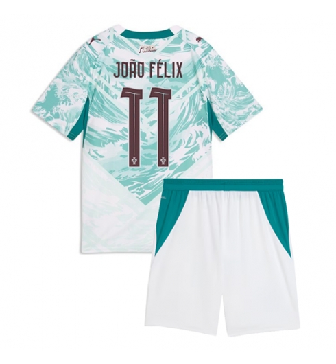 Portugal Joao Felix #11 Auswärtstrikot Kinder WM 2026 Fußball trikotsatz 2 Portugal Joao Felix #11 Auswärtstrikot Kinder WM 2026 Fußball trikotsatz 2