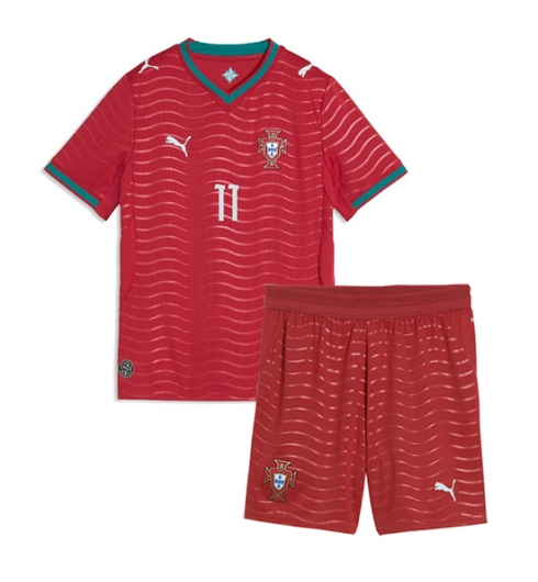 Portugal Joao Felix #11 Heimtrikot Kinder WM 2026 Fußball trikotsatz 3 Portugal Joao Felix #11 Heimtrikot Kinder WM 2026 Fußball trikotsatz 3