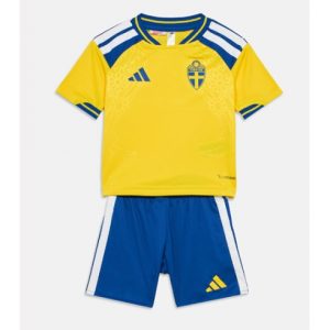 Schweden Heimtrikot Kinder WM 2026 Fußball trikotsatz