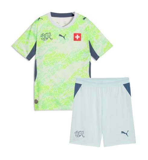 Schweiz Auswärtstrikot Kinder WM 2026 Fußball trikotsatz 2 Schweiz Auswärtstrikot Kinder WM 2026 Fußball trikotsatz 2