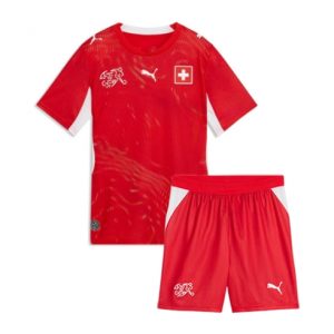 Schweiz Heimtrikot Kinder WM 2026 Fußball trikotsatz