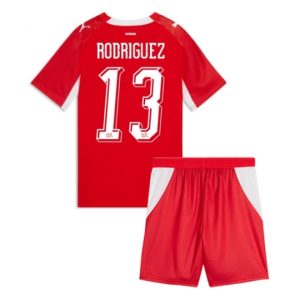 Schweiz Ricardo Rodriguez #13 Heimtrikot Kinder WM 2026 Fußball trikotsatz