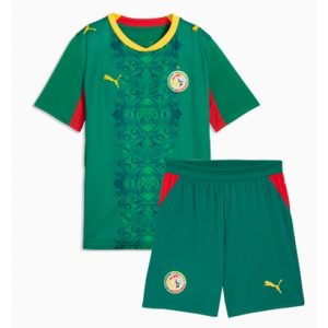 Senegal Auswärtstrikot Kinder WM 2026 Fußball trikotsatz