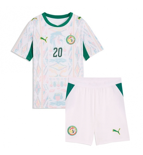 Senegal Habib Diallo #20 Heimtrikot Kinder WM 2026 Fußball trikotsatz 3 Senegal Habib Diallo #20 Heimtrikot Kinder WM 2026 Fußball trikotsatz 3