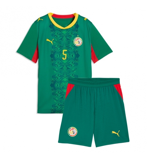 Senegal Idrissa Gueye #5 Auswärtstrikot Kinder WM 2026 Fußball trikotsatz 3 Senegal Idrissa Gueye #5 Auswärtstrikot Kinder WM 2026 Fußball trikotsatz 3