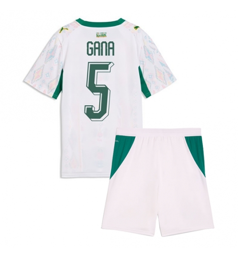 Senegal Idrissa Gueye #5 Heimtrikot Kinder WM 2026 Fußball trikotsatz 2 Senegal Idrissa Gueye #5 Heimtrikot Kinder WM 2026 Fußball trikotsatz 2