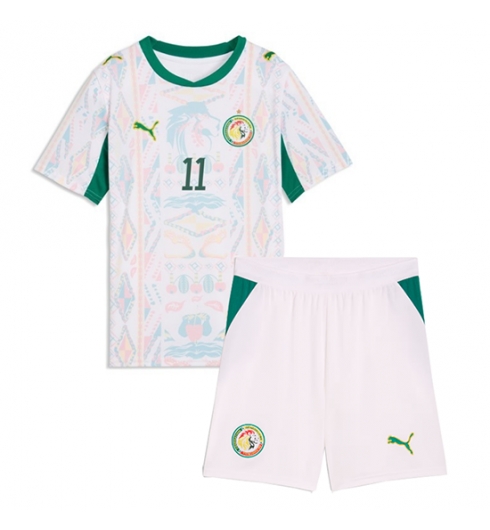 Senegal Nicolas Jackson #11 Heimtrikot Kinder WM 2026 Fußball trikotsatz 3 Senegal Nicolas Jackson #11 Heimtrikot Kinder WM 2026 Fußball trikotsatz 3