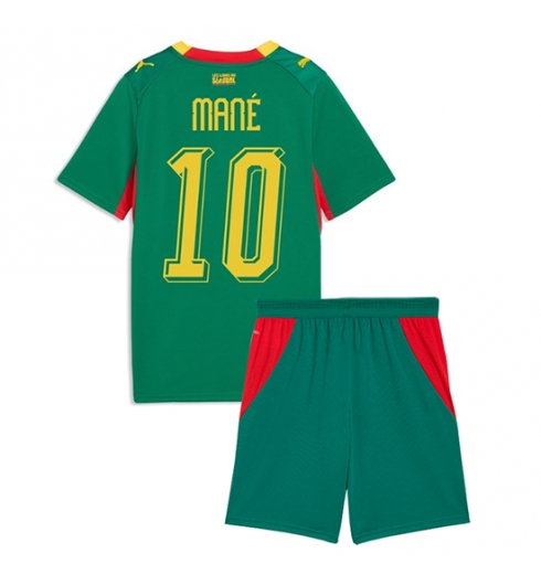 Senegal Sadio Mane #10 Auswärtstrikot Kinder WM 2026 Fußball trikotsatz 2 Senegal Sadio Mane #10 Auswärtstrikot Kinder WM 2026 Fußball trikotsatz 2