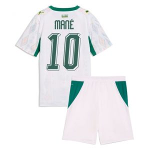 Senegal Sadio Mane #10 Heimtrikot Kinder WM 2026 Fußball trikotsatz