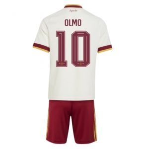 Spanien Dani Olmo #10 Auswärtstrikot Kinder WM 2026 Fußball trikotsatz