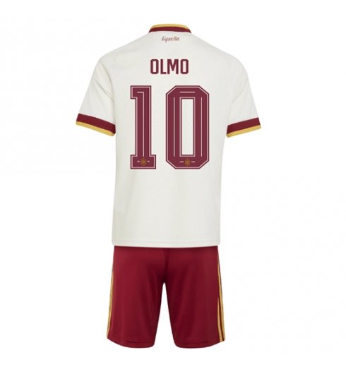 Spanien Dani Olmo #10 Auswärtstrikot Kinder WM 2026 Fußball trikotsatz 2 Spanien Dani Olmo #10 Auswärtstrikot Kinder WM 2026 Fußball trikotsatz 2