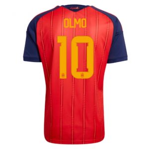 Spanien Dani Olmo #10 Heimtrikot WM 2026 Fußballtrikots