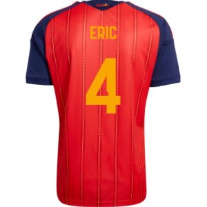 Spanien Eric Garcia #4 Heimtrikot WM 2026 Fußballtrikots
