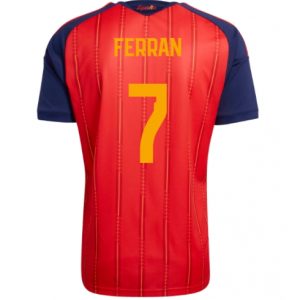 Spanien Ferran Torres #7 Heimtrikot WM 2026 Fußballtrikots
