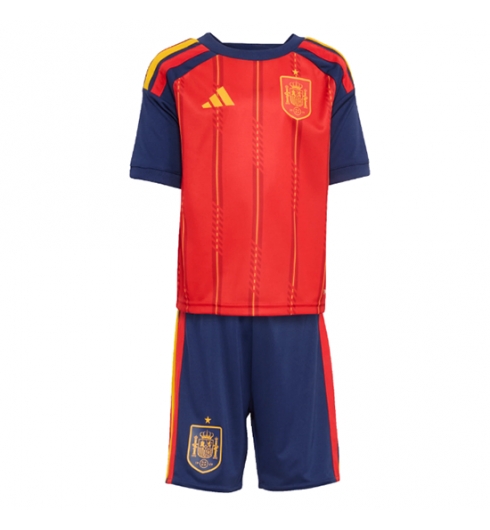 Spanien Heimtrikot Kinder WM 2026 Fußball trikotsatz 2 Spanien Heimtrikot Kinder WM 2026 Fußball trikotsatz 2