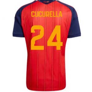 Spanien Marc Cucurella #24 Heimtrikot WM 2026 Fußballtrikots
