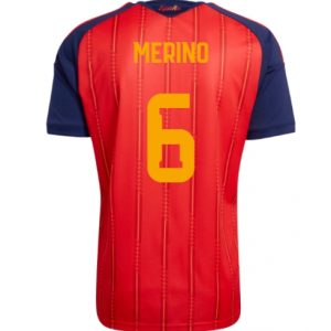 Spanien Mikel Merino #6 Heimtrikot WM 2026 Fußballtrikots